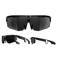 Lunettes intelligentes W640 prenant en charge les appels sans fil et l'assistant vocal ; compatibles Android/iOS ; traduction en temps réel, prise en charge des photos/vidéos.