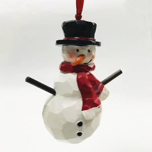 Figurines de cerfs en résine bon marché pour décoration murale de sapin de Noël - Product Image 3