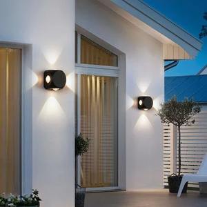 Lámpara de Pared Exterior LED Moderna, de Plástico ABS, Impermeable, para Jardín, Decoración de Edificios, Pasillos, Lámpara de Techo - Product Image 5