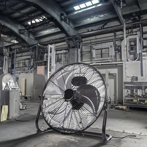 Ventilateur de refroidissement industriel noir de 18 pouces en métal de haute qualité, à 3 vitesses et débit d'air élevé, pour usage hôtelier et commercial, vente en gros usine - Product Image 2