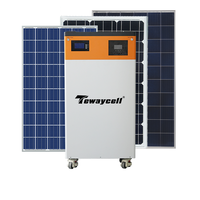 Système de stockage d'énergie extensible 6,5 kW avec batterie au lithium et onduleur solaire pour la maison, les entreprises et la sauvegarde en cas de panne de courant