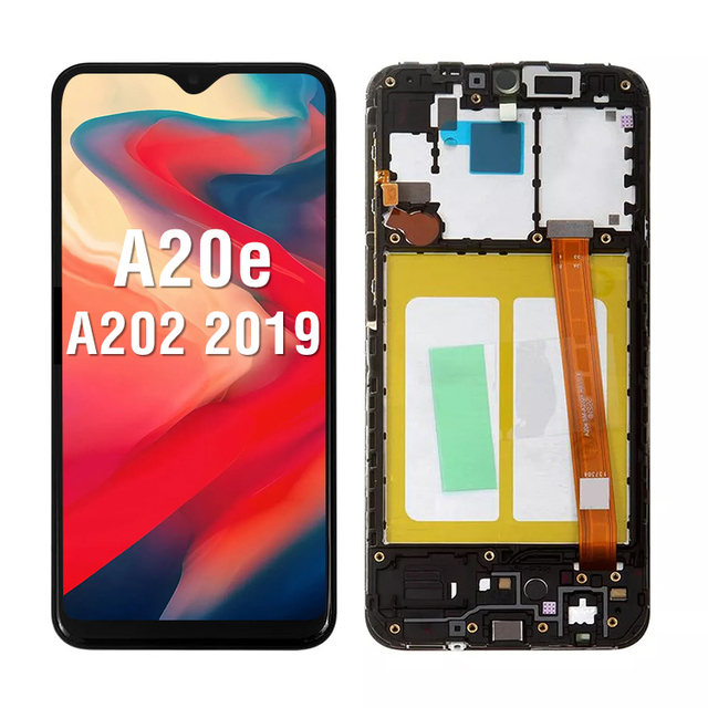 Incell Lcd for Samsung A20e A10e Lcd Tft Display With Frame Pantalla Screen Lcds Replacement