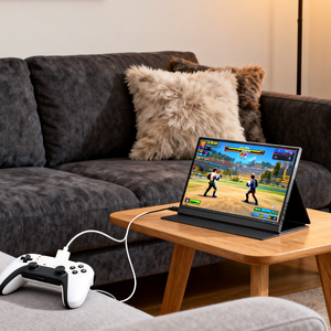 <span class=keywords><strong>Ofertas</strong></span> por Tiempo Limitado: Monitor Portátil de 15.6 Pulgadas, 1920 * 1080 FHD, USB, Alta Definición, para Juegos y Laptops - Product Image 3