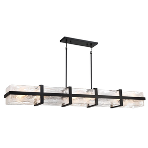Lampadario Moderno a LED 110v con Vetro Satinato a Forma di Nuvola, Rotondo/Lungo, per Soggiorno e Sala da Pranzo, Lampada da Soffitto a Doppia Altezza - Product Image 4