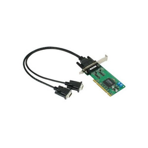 Tarjeta de Puerto Serie PCI Moxa CP-132UL-DB9M Modelo Taiwan 64316, 2 Puertos RS232 para Uso Industrial - Product Image 1