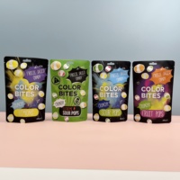 Sachets Doypack refermables en aluminium et Mylar, avec fermeture Ziplock, de qualité alimentaire, pour bonbons lyophilisés et emballage d'aliments pour animaux de compagnie, conception personnalisée