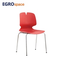 Chaises de bureau EGROspace haut de gamme pour visiteurs, pivotantes, mobiles, pour la formation, les conférences et les salles de réunion