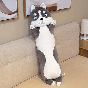 Grande peluche en forme de chien, peluche douce à long corps, <span class=keywords><strong>coussin</strong></span> en peluche de chien mignon pour la décoration du salon - Product Image 2