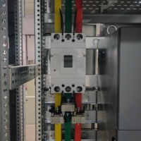 Armoire de distribution d'énergie basse tension GGD AC 380V 400V 3150A, panneau de commutation fixe en métal pour la distribution en centrale électrique