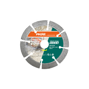 Rifornimento di fabbrica 4 "110*20MM di taglio a caldo sottile segmento Turbo sega lama di ceramica - Product Image 1