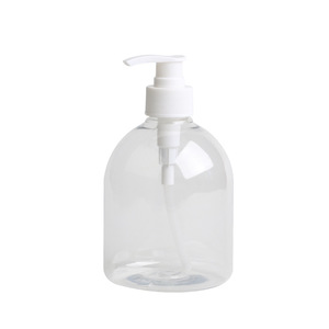 ขวดใส่น้ำยาฆ่าเชื้อแบบกด ขนาด 500 มล. ขวด PET ใส  จำหน่ายโดยตรงจากโรงงาน - Product Image 1