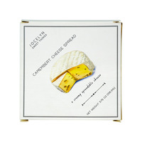 Boîtes à thé personnalisées en papier sulfurisé pour sushis et aliments pour bébés avec gaufrage brillant/mat, estampage, revêtement UV et vernissage