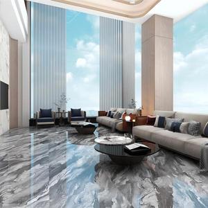 Piastrella in Gres Porcellanato Effetto Venatura Montagna Grigia 600x1200, Lucida, Spessore 9mm, Garanzia 5 Anni, per Pavimenti e Pareti di Interni Moderni e Spaziosi - Product Image 3