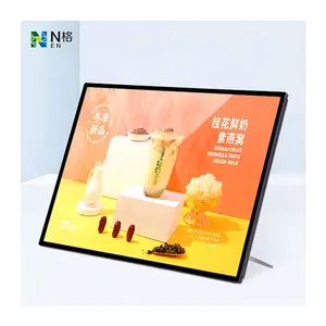 Acrylic LED Light Box For Restaurant Cinema Marketing Hanging Display Frame Custom Square Shape Menu Board Advertising Board