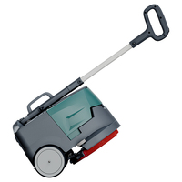 CleanHorse K1 Mesin Pembersih Lantai Ringan Elektrik Komersial, Model Walk-Behind Kompak Portabel I-mop, Mini Scrubber