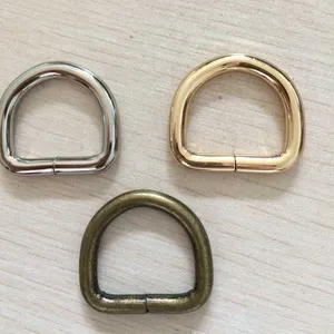 Antique brass D-ring Metal buckle for bags