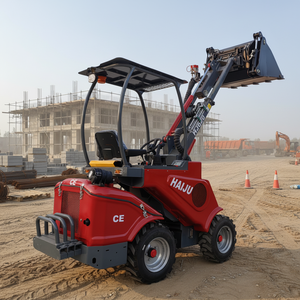 Mini Cargadora de Ruedas Telescópica HAIJU HJ620 4x4WD, Capacidad 500-800kg, Neumático 23X8.5-12, Velocidad 10km/h, con Motor Kubota, <span class=keywords><strong>Precio</strong></span> Económico - Product Image 6