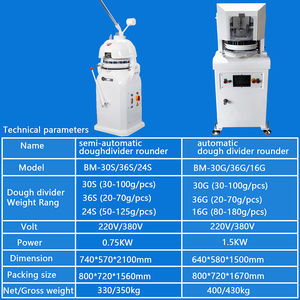 Macchina Completa per la Produzione di Roti, Divisore e Arrotondatore Automatico per Impasto <span class=keywords><strong>Pizza</strong></span> - Product Image 5