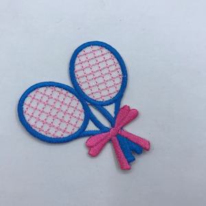 Parches Bordados Directos de Fábrica con Termoadhesivo, Fieltro Bordado para Ropa, <span class=keywords><strong>Chenilla</strong></span> Tejida con Encaje y Silicona - Product Image 4