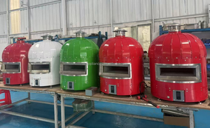 Nhà Cung <span class=keywords><strong>c</strong></span>ấp nhà máy Countertop Dome Lò nướng bánh Pizza điện thương mại đá sàn lò <span class=keywords><strong>50</strong></span> ° <span class=keywords><strong>C</strong></span> ~ 500 ° <span class=keywords><strong>C</strong></span> - Product Image 3