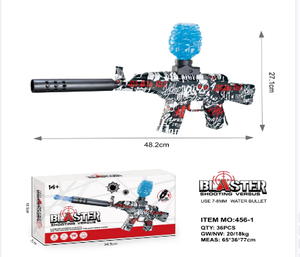 Pistolet à eau électrique Bilaster 456-1 en plastique, jouet d'extérieur unisexe - Product Image 1