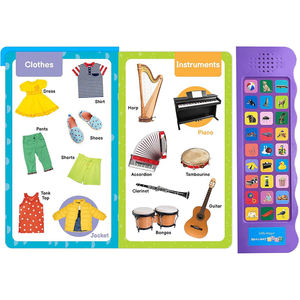<span class=keywords><strong>Libro</strong></span> Sonoro Interattivo per Bambini OEM con Pulsanti Multisuono e Modulo Vocale - Product Image 4