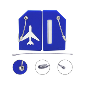 Số lượng lớn bền Silicone hành lý thẻ cho Vali túi du lịch thẻ với sự riêng tư Tên ID thẻ một cách nhanh chóng để tại chỗ hành lý - Product Image 2