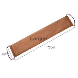 Éponge de bain exfoliante personnalisée avec logo, en filet africain, pour le corps et le visage – Essentiels de douche - Product Image 2