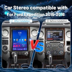 Tesla Style <span class=keywords><strong>Android</strong></span> 13 Auto Multimedia Player mit Radio WiFi BT FM GPS Navi <span class=keywords><strong>Android</strong></span> Auto CarPlay für Ford Expedition 2015-2018 - Product Image 6