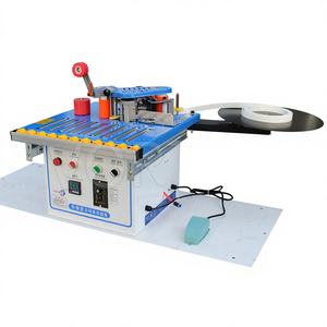 เครื่องปิดขอบแผ่นอัตโนมัติรุ่น ST-70 แบบสองกระบอกสูบ พร้อมฟังก์ชั่นติดกาว สำหรับการผลิต MDF และการปิดขอบแผ่นไม้หลากหลายประเภท - Product Image 1