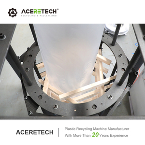 15-200 kg/h CM-L55 3 층 플라스틱 라미네이션 필름 기계 LDPE + LLDPE + Pp 다양한 HDPE PVC PET PA ABS EVA 포함 핸들 - Product Image 5