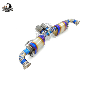 Nouveaux accessoires Hetu, échappement en titane Axleback pour 991.1/991.2 GT3/GT3 RS 4.0L, soupapes pneumatiques - Product Image 1