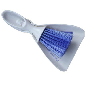 Brosse de nettoyage intérieur de voiture bleue et blanche en PP, brosse à poussière pour tableau de bord et aérateurs, pour usage automobile - Product Image 4