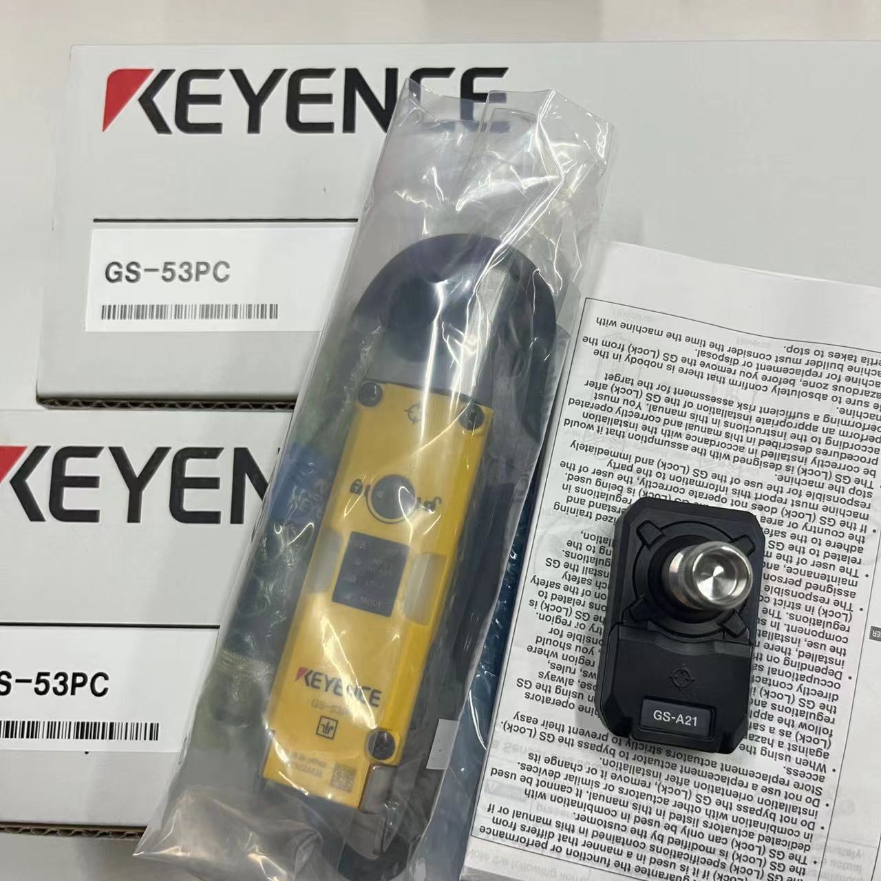 KEYENCE GS-51PC GS-53PCリリース電力標準タイプPNPM12コネクタ