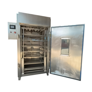 เครื่องรมควันสเตนเลสสตีล Vbjx สำหรับปลาดุก ปลา ไก่ พร้อมตัวควบคุมรุ่น Vbso-30 สำหรับการผลิต - Product Image 1