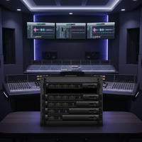 DEKEN-Amplificador estéreo de alta potencia, 1U, montaje en rack, 2 canales, 350W, profesional, digital, para instalaciones comerciales