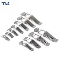 Loquet à levier moderne en acier inoxydable, réglable, pour boîte à outils