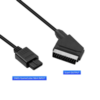 Câble AV RGB vers SCART de 1,8 m, convertisseur audio-vidéo pour téléviseur, connecteur de remplacement pour console de jeu, cordon PAL pour PlayStation 2 3 PS2 PS3
