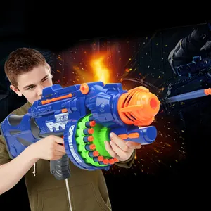 Pistola de Juguete suave al por mayor de Pistola semiautomática de juguetes de plástico de cristal bala suave bala armas de Juguete