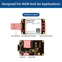 Adaptador USB EG25GL11 de Alta Velocidad 4G LTE Cat4, Versión Global, Módem Inalámbrico con GNSS GPS para Sistemas Integrados