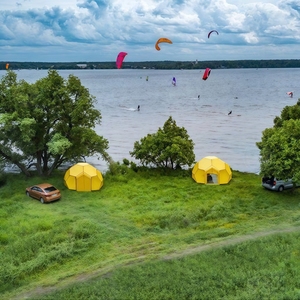 Portable Intérieur Extérieur Gonflable Tente Clair Dôme Igloo Bulle Gonflable Football Forme Tente pour <span class=keywords><strong>Camping</strong></span> <span class=keywords><strong>Location</strong></span> - Product Image 4