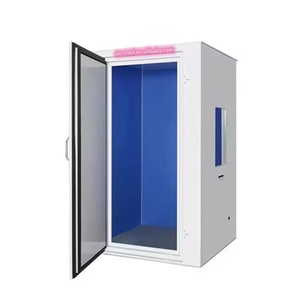 Cabina Insonorizada para Pruebas Audiométricas Médicas AD-Room02, Cabina de Aislamiento con Puerta Única, Sala de Aislamiento Acústico - Product Image 1