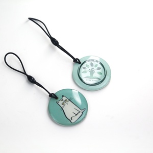 พวงกุญแจอีพ็อกซี่ตัวอย่างฟรี YTS 13.56Mhz RFID คีย์ฟ็อบ NFC แท็กควบคุมการเข้าออก - Product Image 2