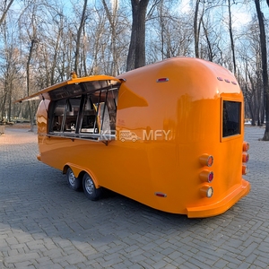 Remorque de concession multifonctionnelle pour café et jus, chariot de vente mobile, camion de restauration personnalisé avec fenêtre de service commerciale - Product Image 4
