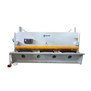 QC11Y corte hidráulico máquina/guilhotina hidráulica/guilhotina tesoura cortador com controlador E21S