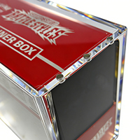 Boîte de présentation en acrylique anti-UV moderne pour cartes Pokémon, avec couvercle magnétique, empilage facile, Elite Trainer Box ETB