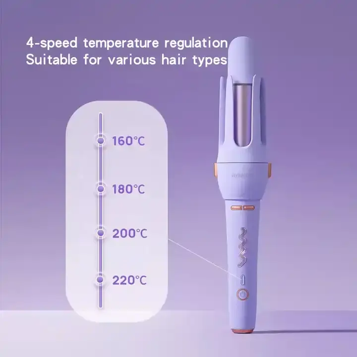Fer à friser rotatif électrique automatique 32MM Vague de cheveux Coiffure coréenne Température Contrôle intelligent Fer à friser rotatif