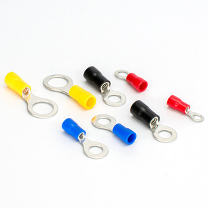 Borne annulaire CJH RV14--4-5-6SL-8-10-12 en cuivre pré-isolée PVC circulaire pour câblage électrique - Product Image 1