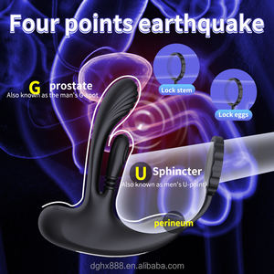 Nieuwe <span class=keywords><strong>2026</strong></span> lancering elektrische anale prostaat massager vibrator draadloze afstandsbediening voor vertraagde ejaculatie G-punt stimulatie - Product Image 5