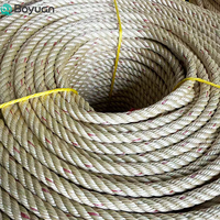 Corde de cerclage en PP à 3 brins haute résistance, diamètre 6mm-60mm, résistante aux UV pour l'emballage